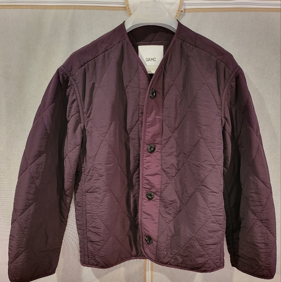 OAMC Oversized Quilted Collarless Jacket - Picture 3 of 8